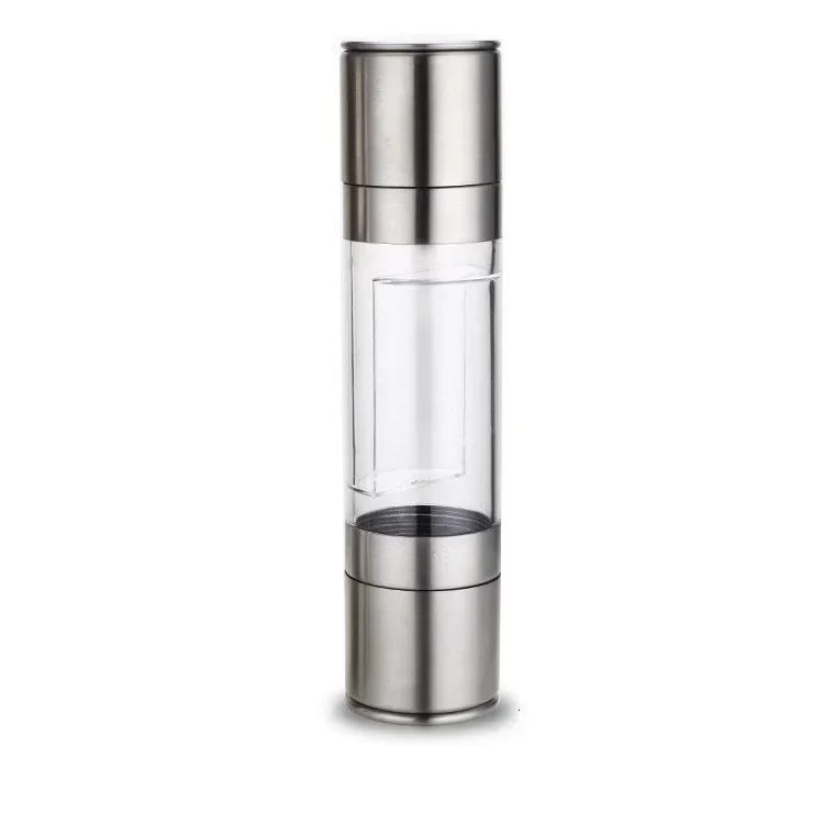 ł do pieprzu ze stali nierdzewnej ręczny młynek dwufunkcyjny dwa w jednym