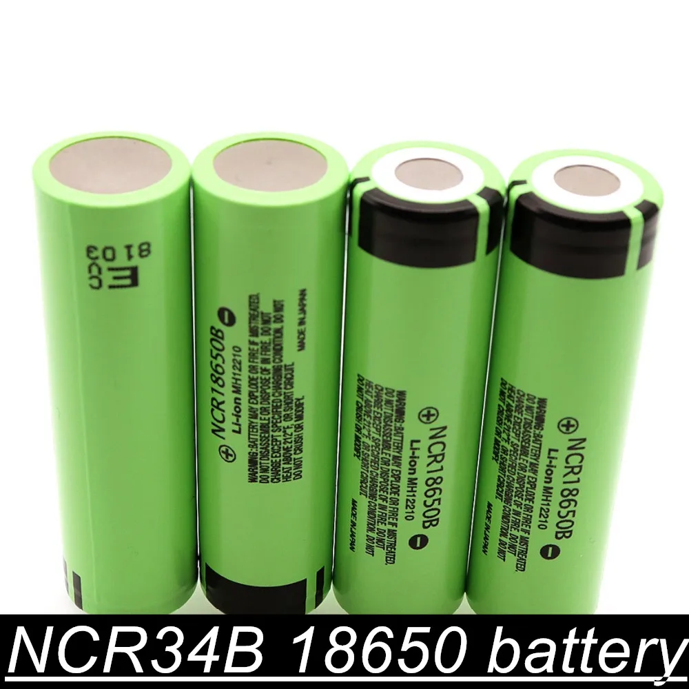 Литий-ионный перезаряжаемый аккумулятор Aleaivy 3 7 в 3400 мАч 18650 для is Panasonic NCR18650B