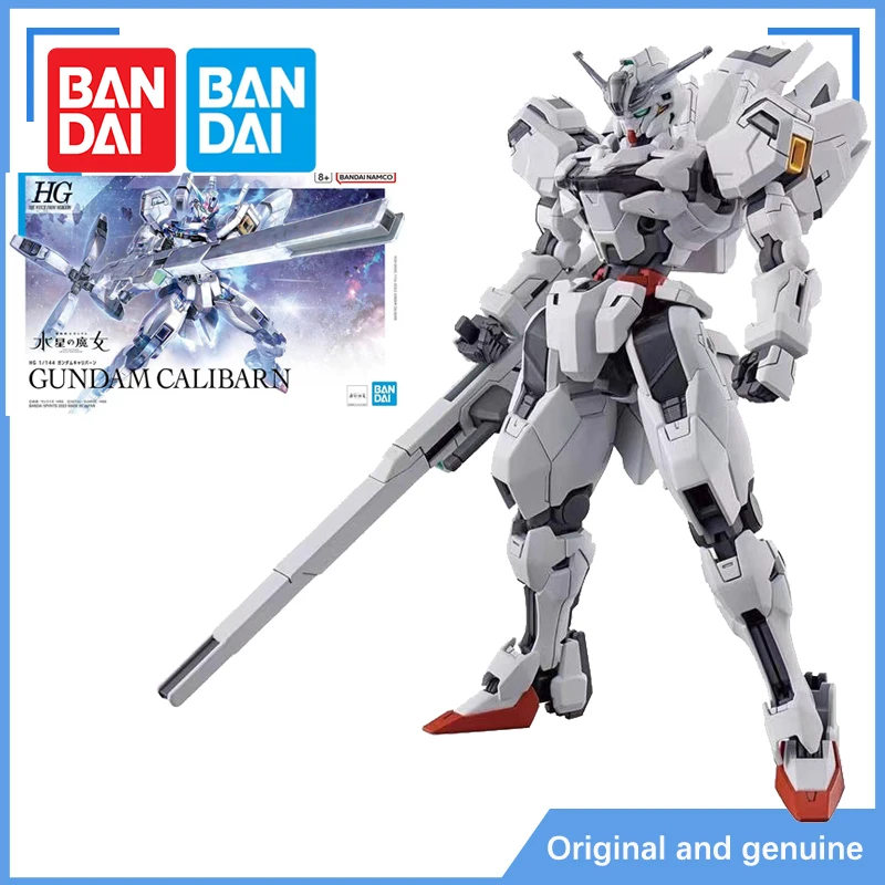 В наличии Bandai HG 1/144 The Witch From Mercury Gundam Calibarn аниме фигурка в сборе модель игрушка