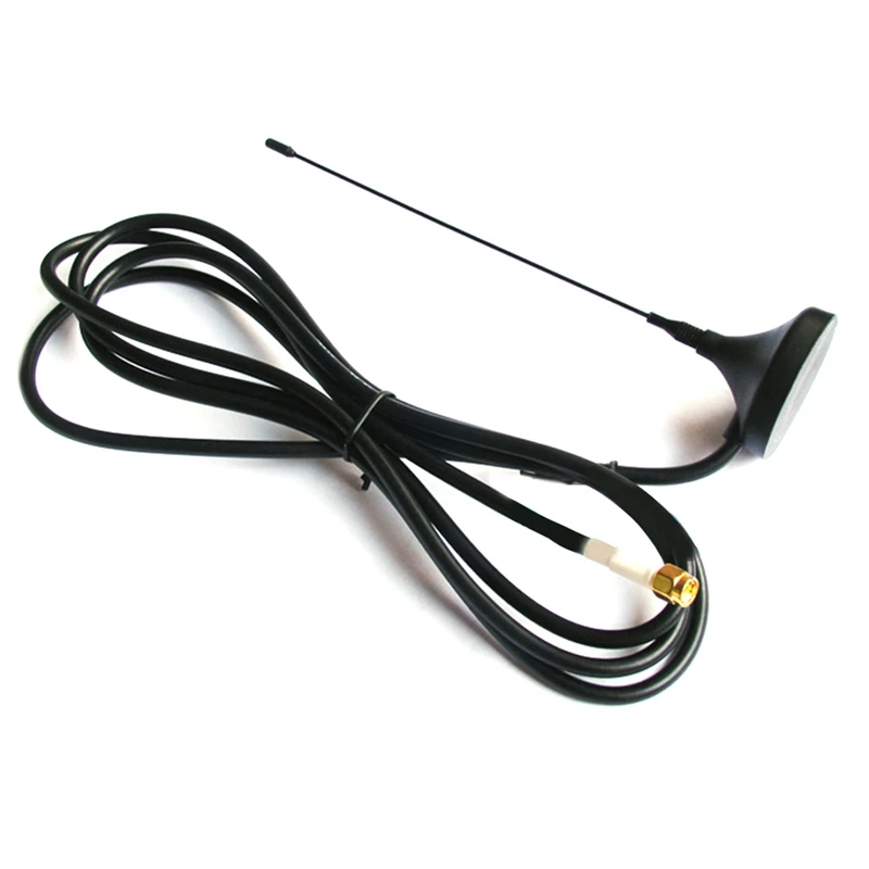 

4Pcs SMA Male 433Mhz Wifi Uhf Antenna TX433-XPL-100 3.5Dbi High Gain Magnet Base 433M Sucker Antennas For Communications