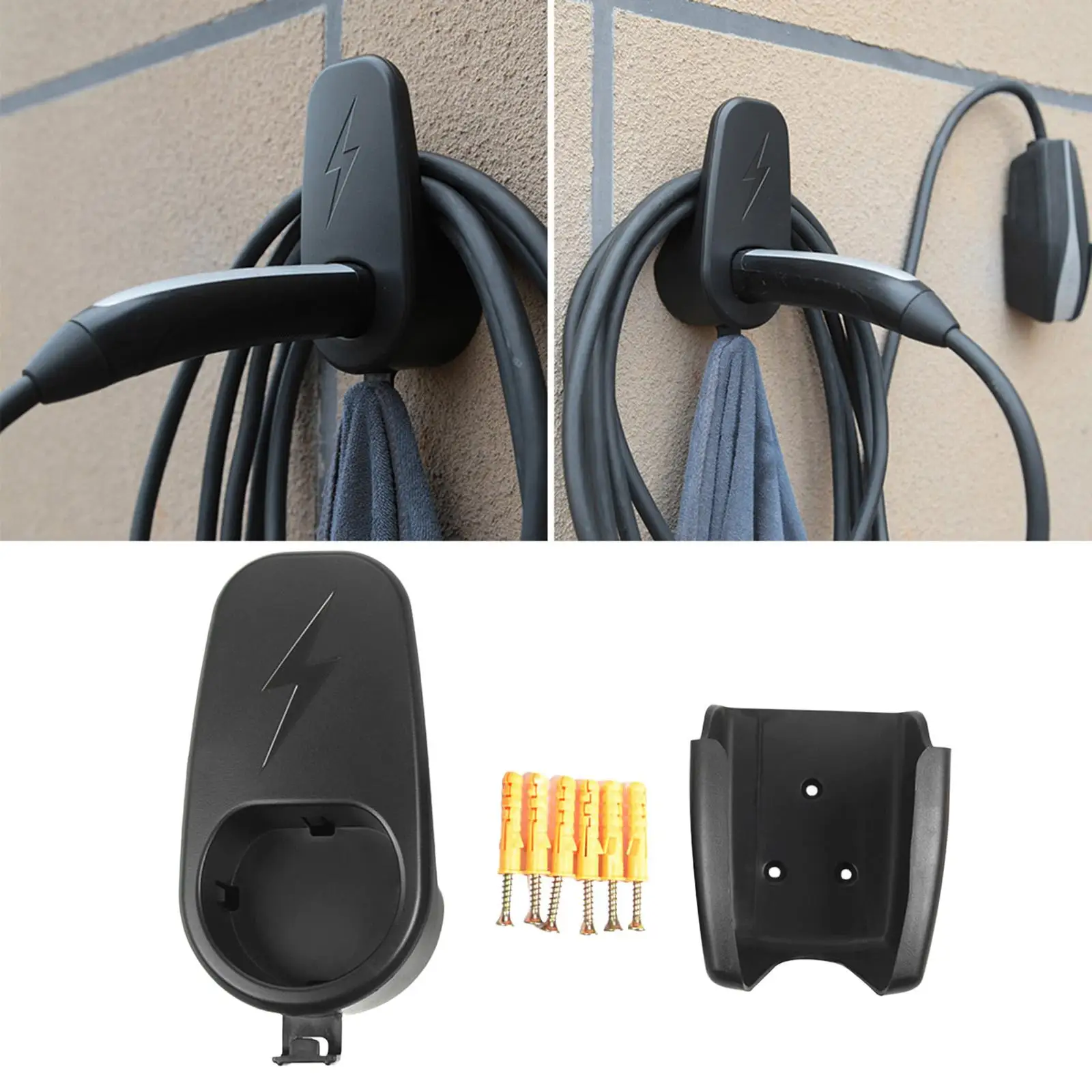 

Charging Cable Organizer Car Accessories Practical Connector ABS for Tesla Model Y Model x Model S