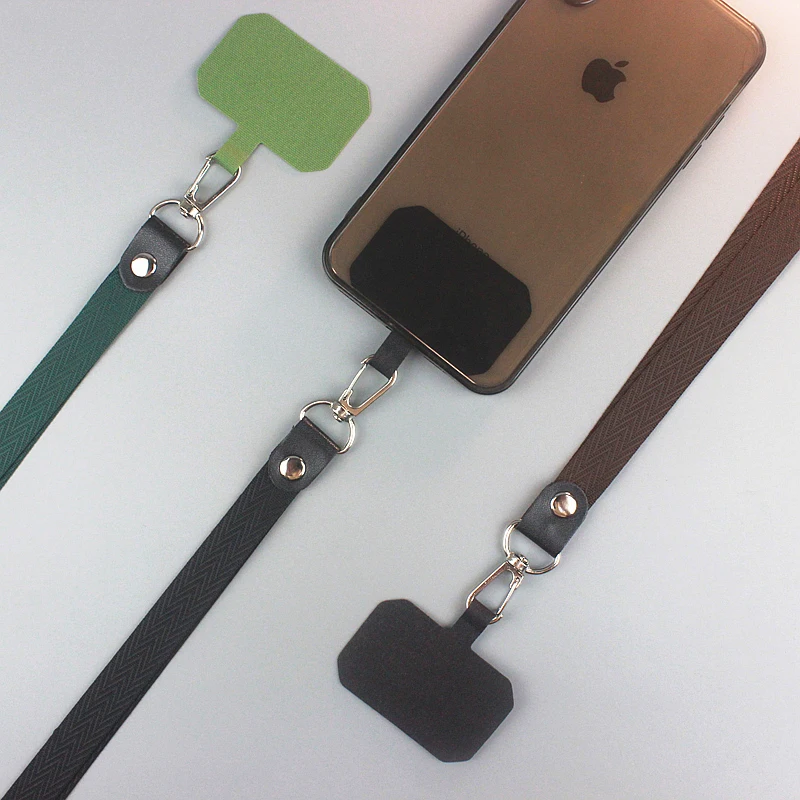 

Mobile Phone Lanyard Neck Hanging Chain Long Simple Hand-woven Detachable Pendant Anti-lost Lanyard Phone with Universal Clip