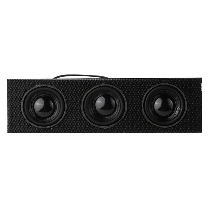 

5.25 inch Stereo Surround Speaker PC Front Panel Computer Case Built-in Mic Music Loudspeakers