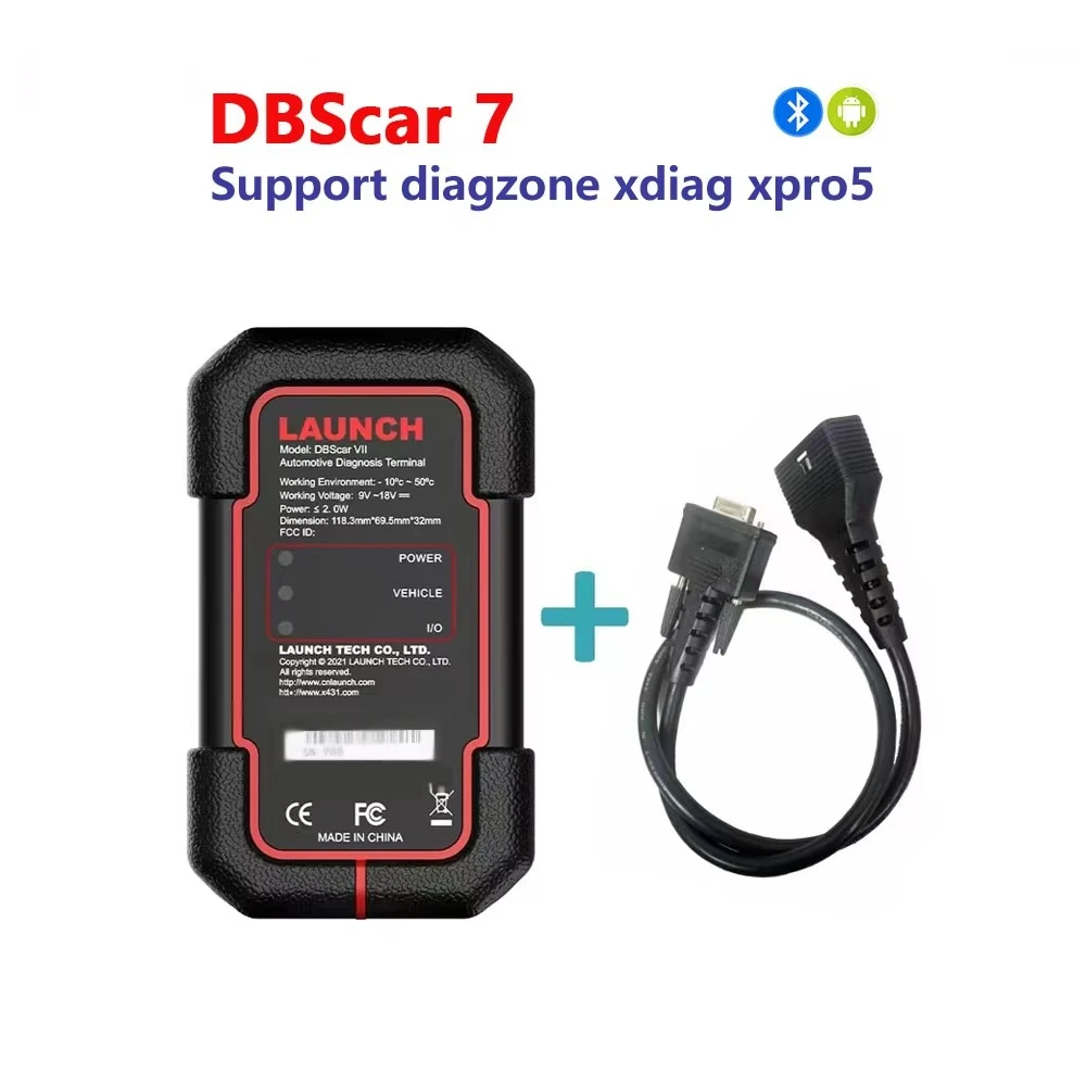 Фото Запуск DBScar VII Advanced 4-в-1 CAN FD Автомобильный сканер: Diagzone/Xpro5/Xdiag/ADS Pro/Launch V+/Prodiag + полное программное обеспечение на 1 год №1