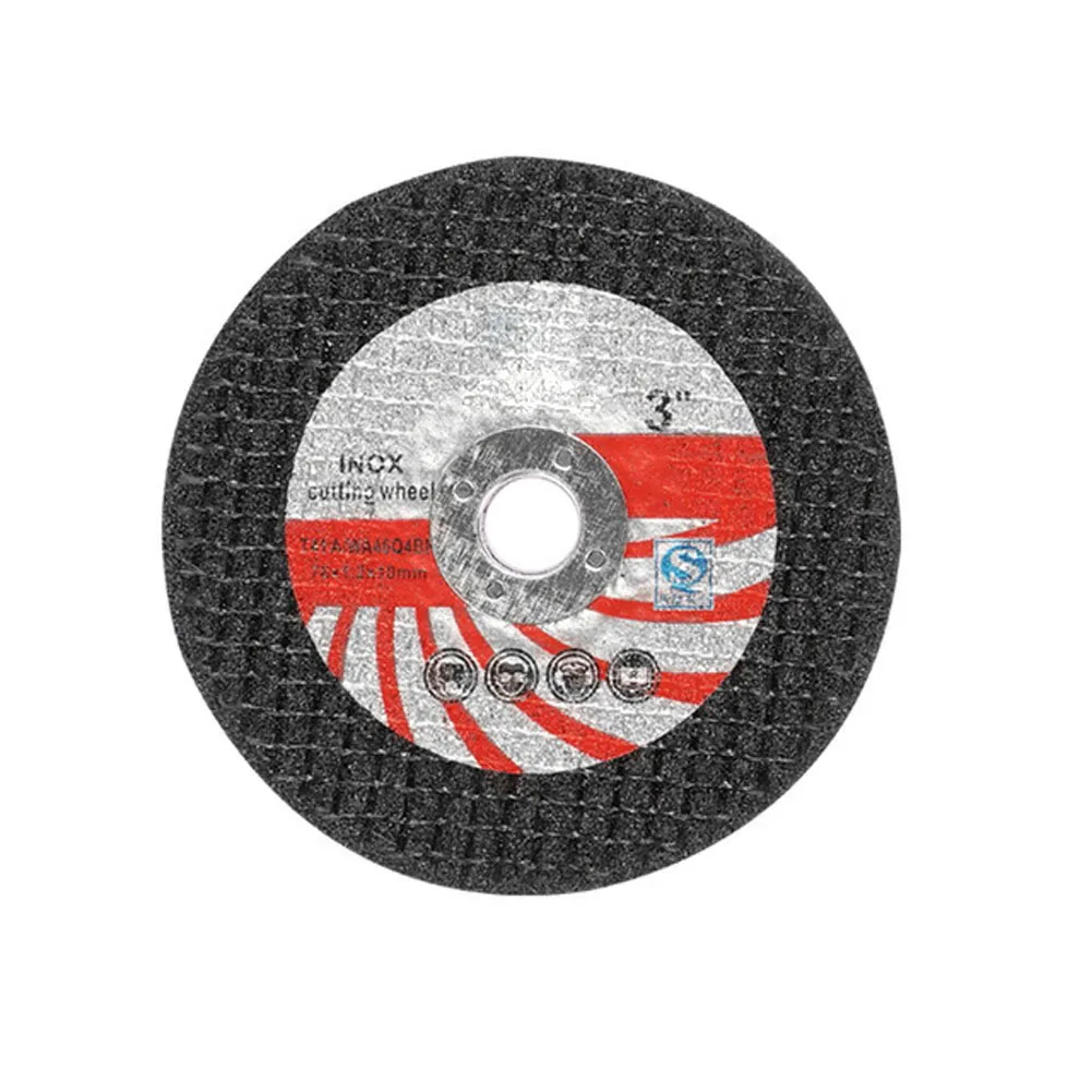 

75mm Cutting Disc Wood Metal Circular Saw Blade Flat Flap Grinding Wheel Sanding Pads For 10mm Bore Angle Grinder