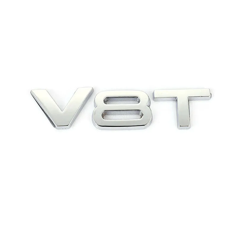 Автомобильная наклейка V6T V8T 3D логотип металлическая эмблема значок наклейки s