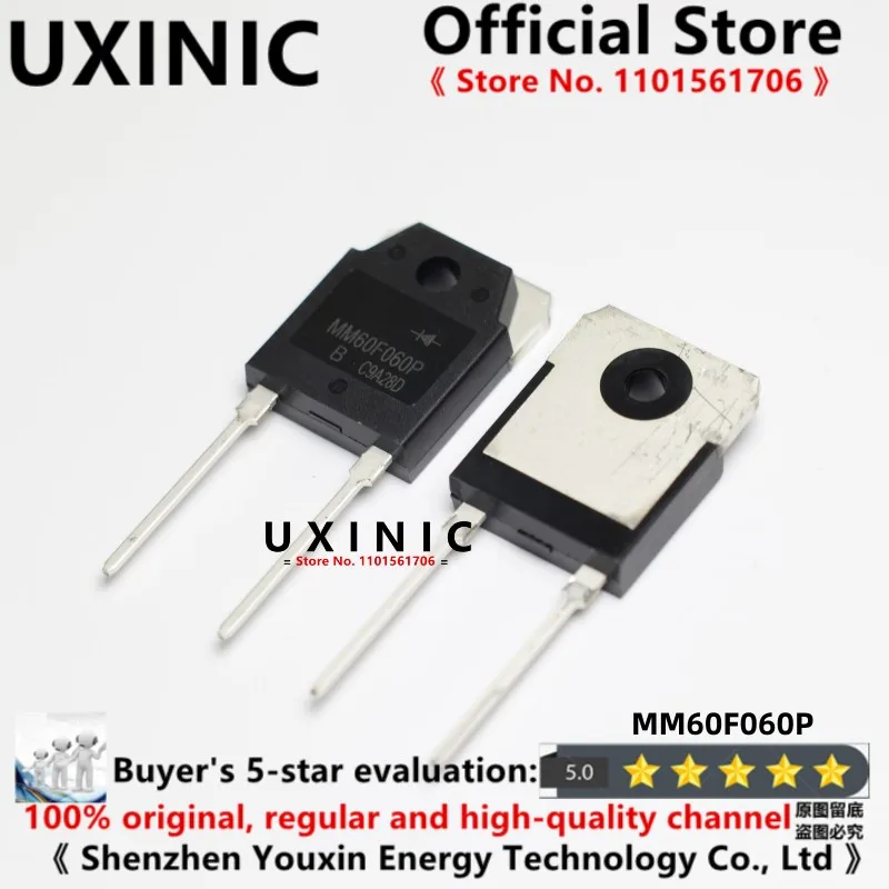 

UXINIC 100% New Imported Original MM60F060P MM60F060 TO-247-2 Fast Recovery Diode 60A 600V