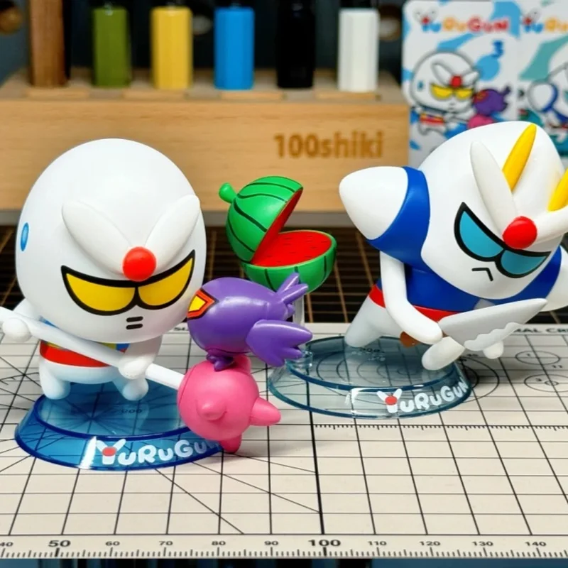Фото В наличии Оригинальный Mobile Suit Gundam, серия Yurugun, Том 3, коллекционная фигурка в закрытой упаковке, настольное украшение, аниме-игрушка, подарок для фанатов. №5