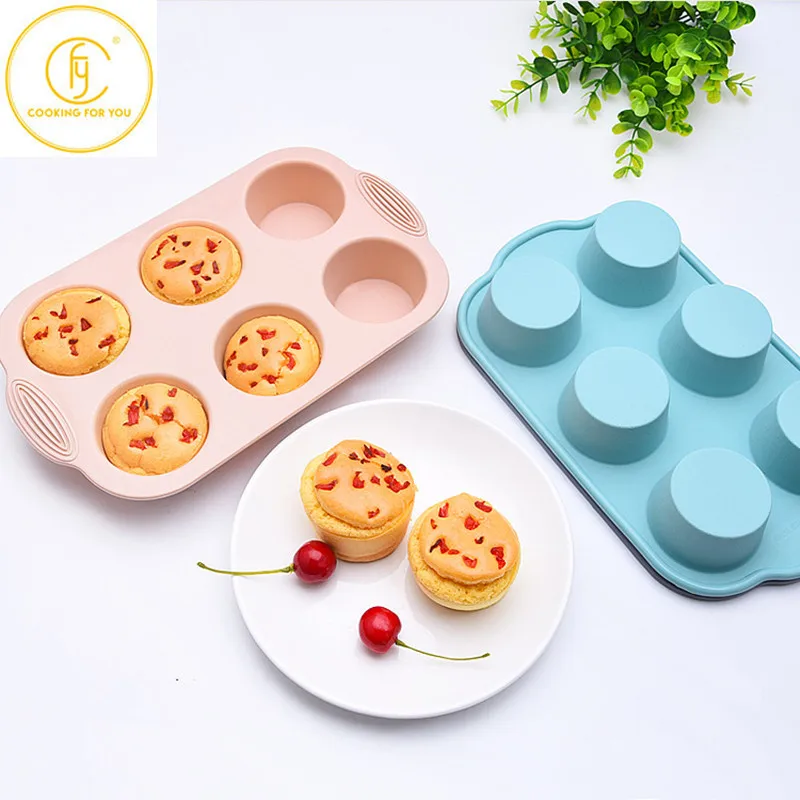 

Mini Muffin Silicone Round/Heart/flower Mold DIY Cupcake Cookies Fondant Baking Pan Non-Stick Pudding Steamed Mold Baking Tool