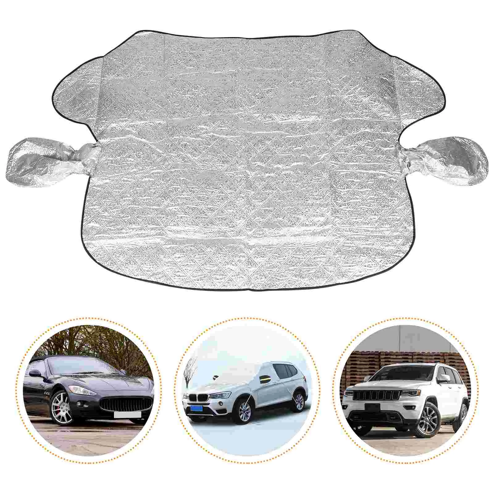 

Snow Windshield Cover Car Window Winter Accessories Men Gifts Magnetic Attraction Protector Protection Cape
