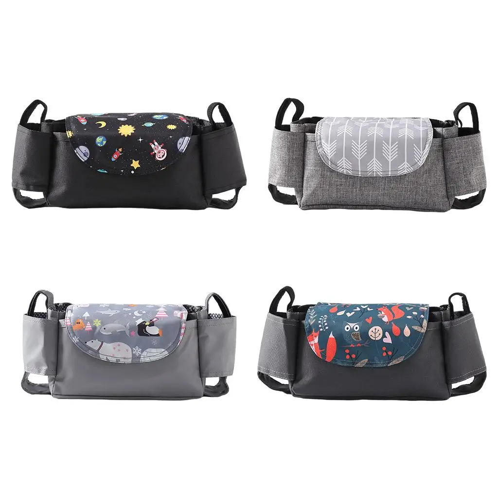 

Universal Stroller Organizer Diaper Bag + Cup Holder Parents