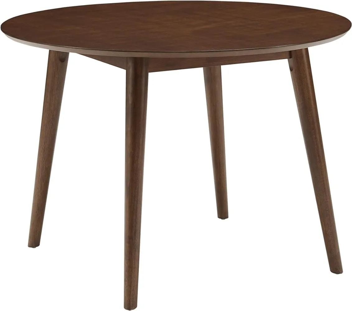 

Современный круглый обеденный стол из красного дерева Crosley Furniture Landon Mid-Century