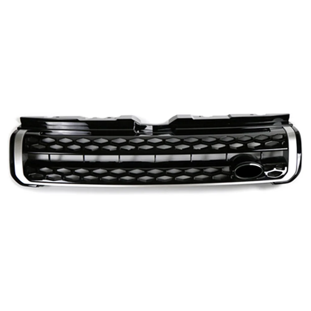 

Для Land Rover Range Rover Evoque 2010 2011 2012 2013 2014 2016 2015 2017 2018 решетка Верхнего Переднего бампера автомобиля гриль с черной эмблемой