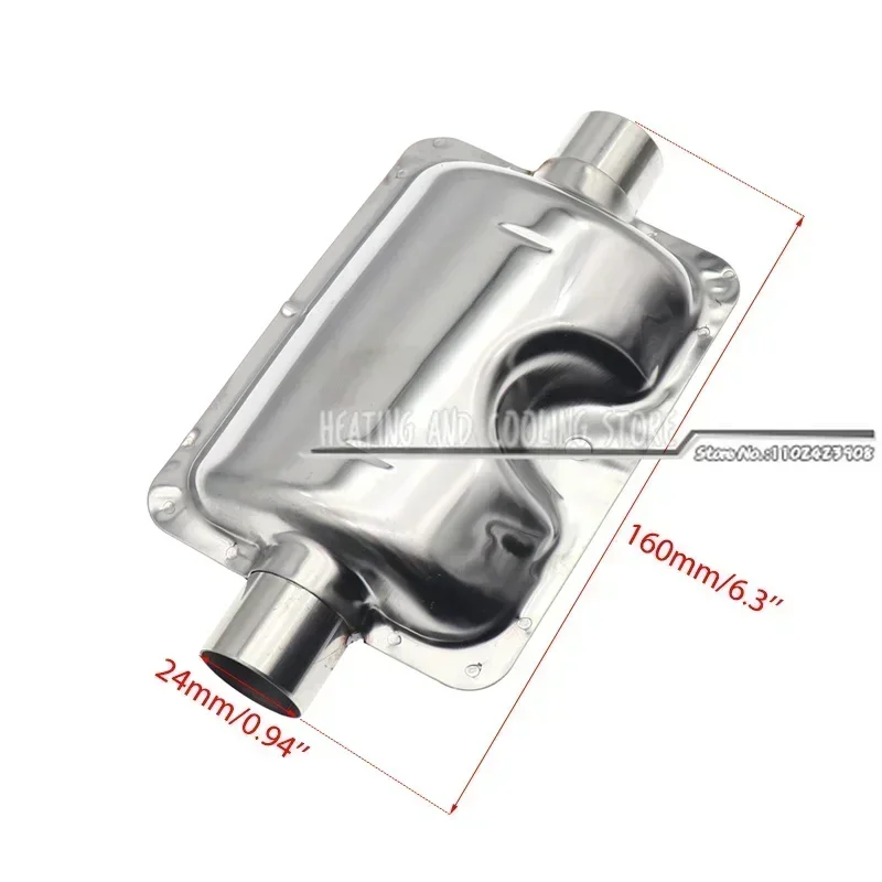 60-300 см дизельный стояночный отопитель выхлопная труба 24 мм выхлопной глушитель +