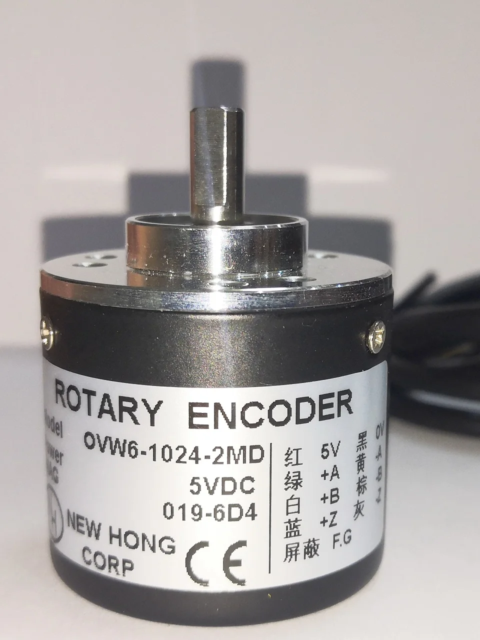 

5V Long Line Drives TTL Differential Output Incremental Rotary Encoder OVW2 Series 1000 Pulse 1024 Line