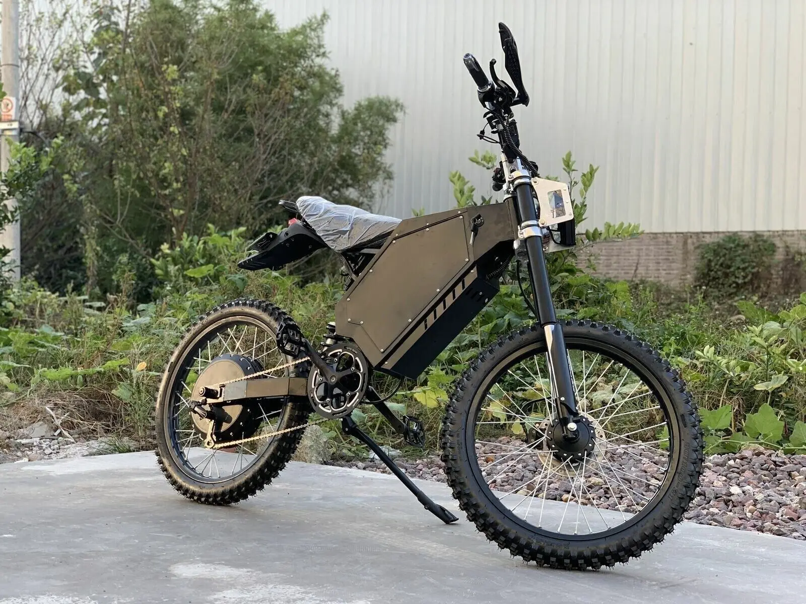 

Подержанный Электрический горный велосипед Su-ron с полной подвеской, электровелосипед для продажи