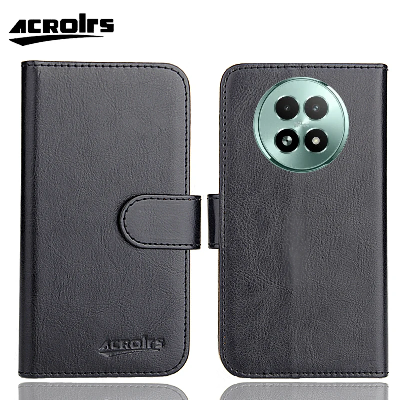 Чехол Realme P1 Speed 5G 6 цветов модный флип-кошелек с отделениями для карт нескользящий