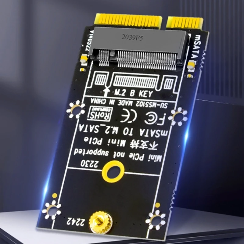 Карта адаптера MSATA в M.2 Конвертер NGFF для расширения жесткого диска SSD