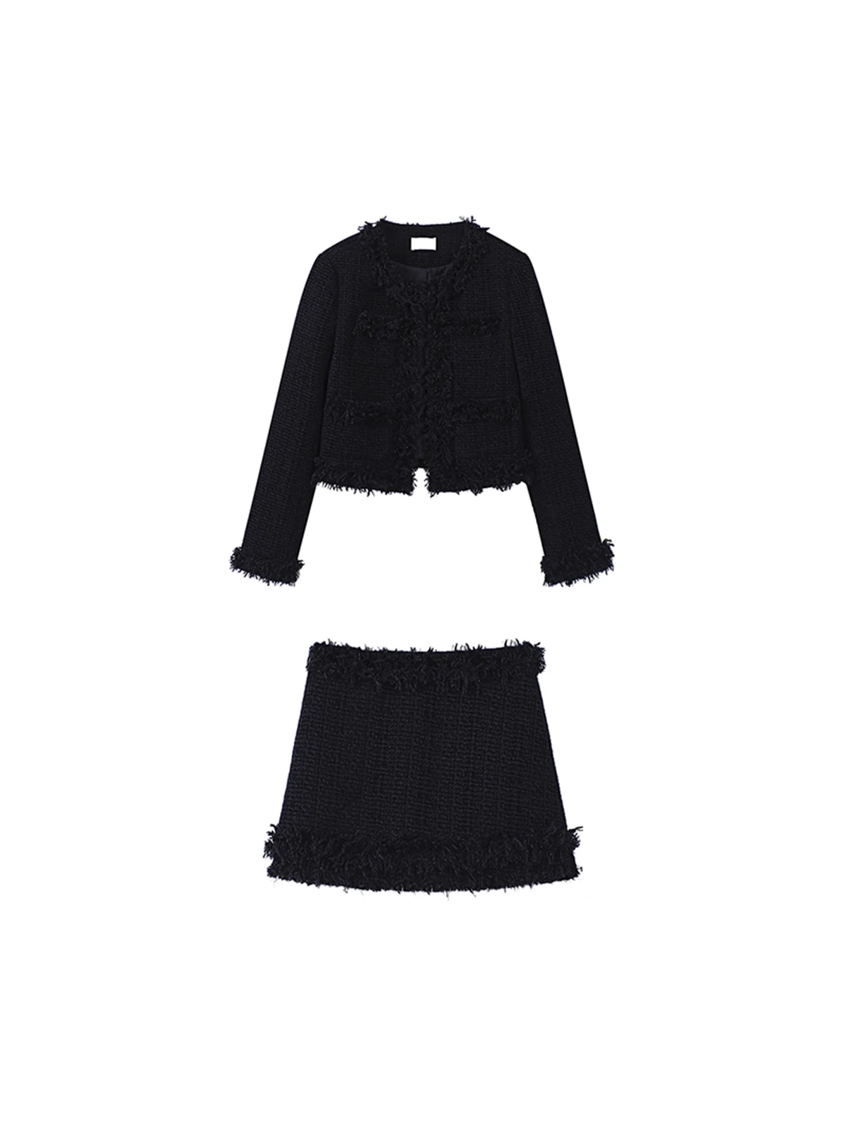 Точечные товары оригинальный Весенний костюм Xiaoxiang 2023 года женское короткое