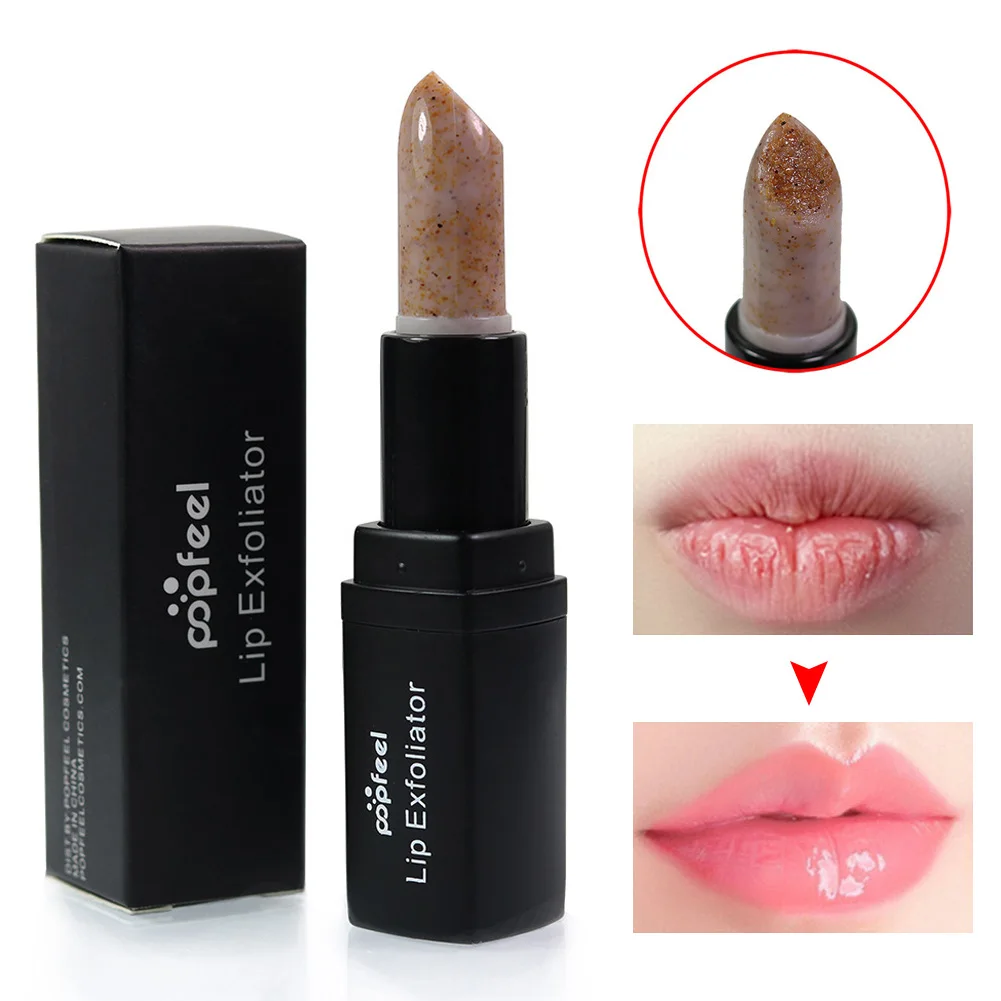 

Brand Natural Sugar Lip Exfoliator Stick Lip Scrub Exfoliating Balm Moisture Lip Care Remove Lips Dead Skin Moisture Lips Sticks