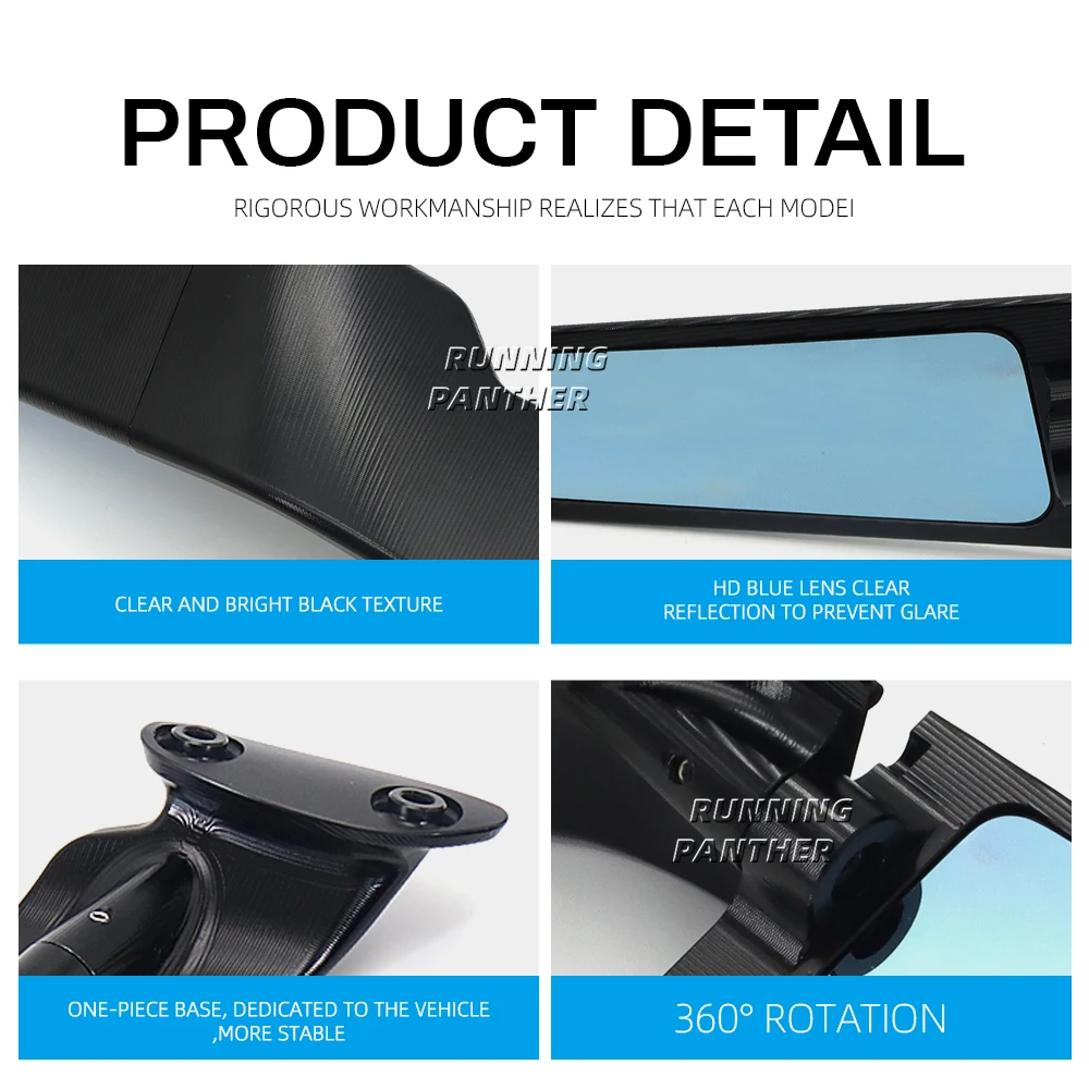 NEW For MV Agusta F3 800 2021 2022 Motorcycle Accessories Rearview Rear View Mirrors Glass Back Side Mirror Left And Right