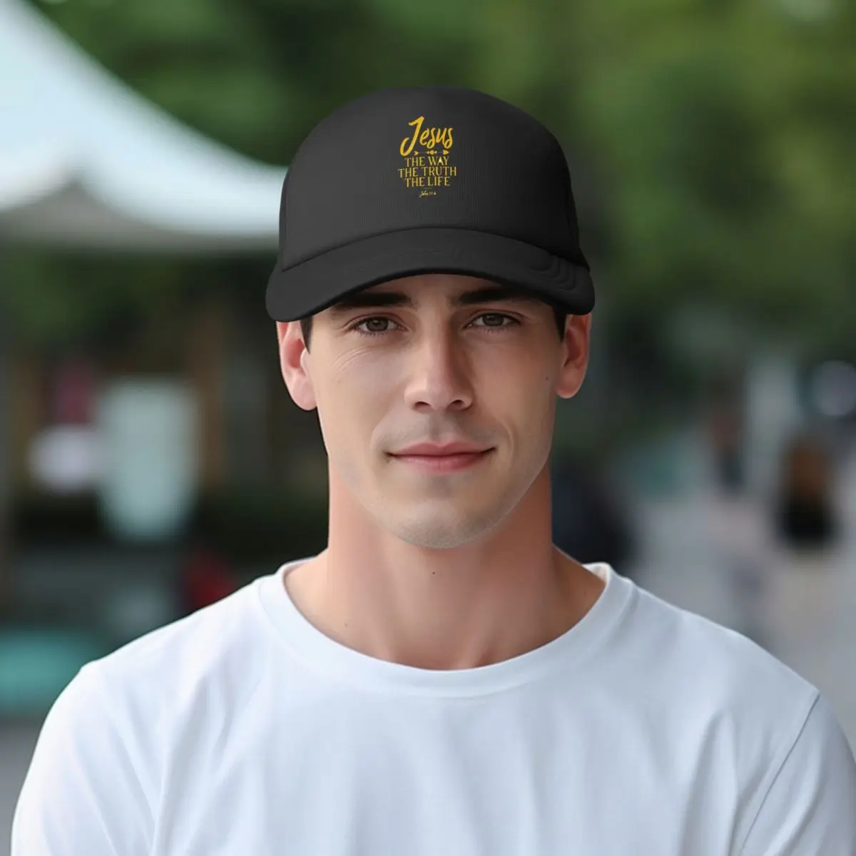 Джон 14 6 Иисус Шлях Правда и жизнь сетчатые бейсболки модные Snapback повседневные