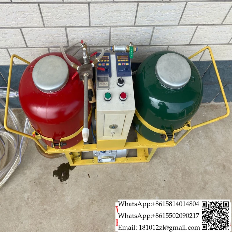 Машина для распыления и заполнения полиуретановой пенообразователь наружных