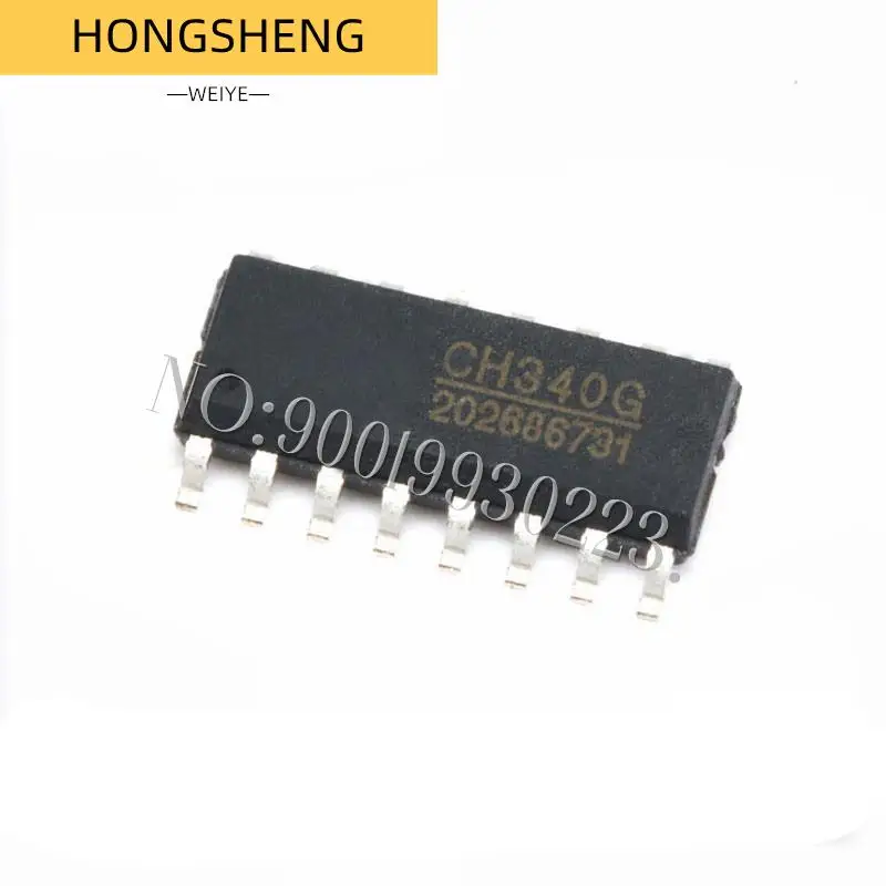 Новинка 100% 10 шт./лот CH340G SOP16 340G SOP-16 CH340 SOP l IC R3 плата бесплатный последовательный USB-кабель чип