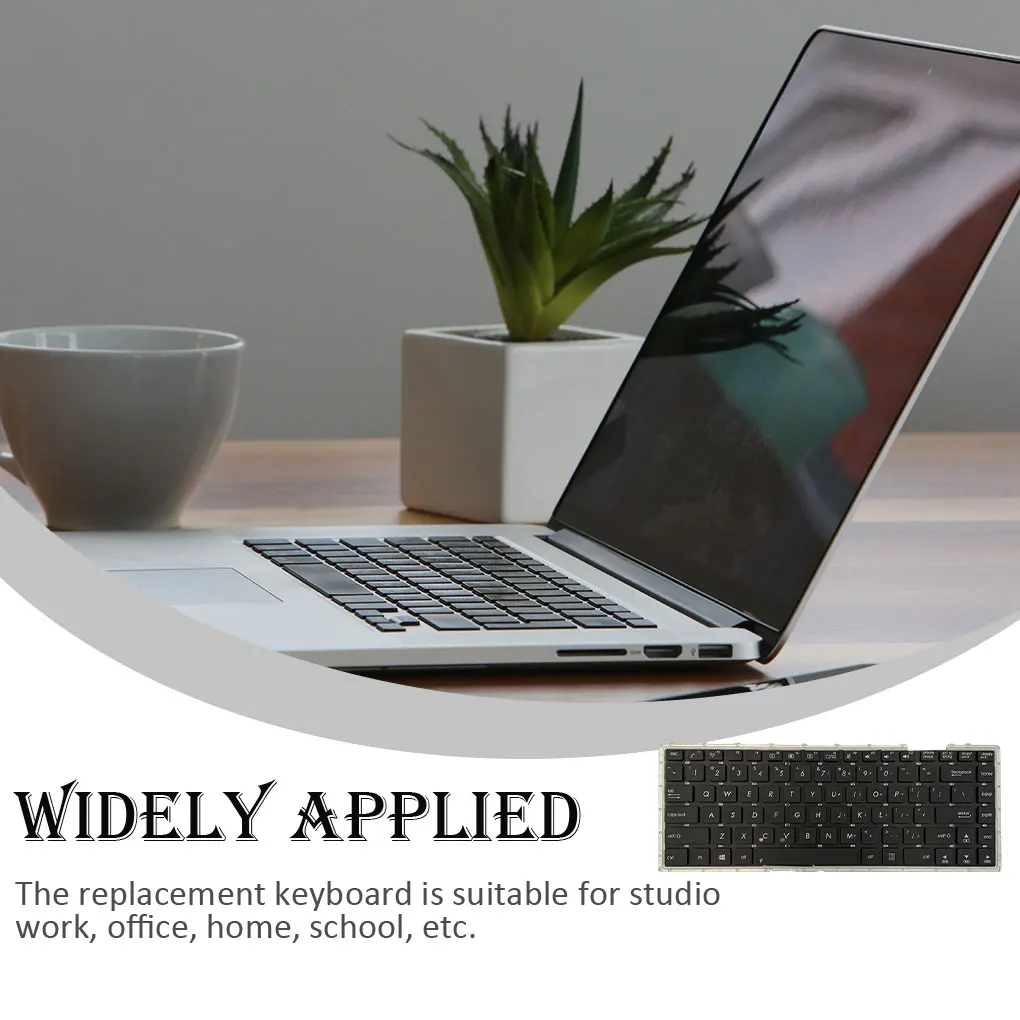 

Клавиатуры противоскользящие офисные домашние компьютерные компоненты клавиатуры Запасные части замена для Asus X451 X451C английский