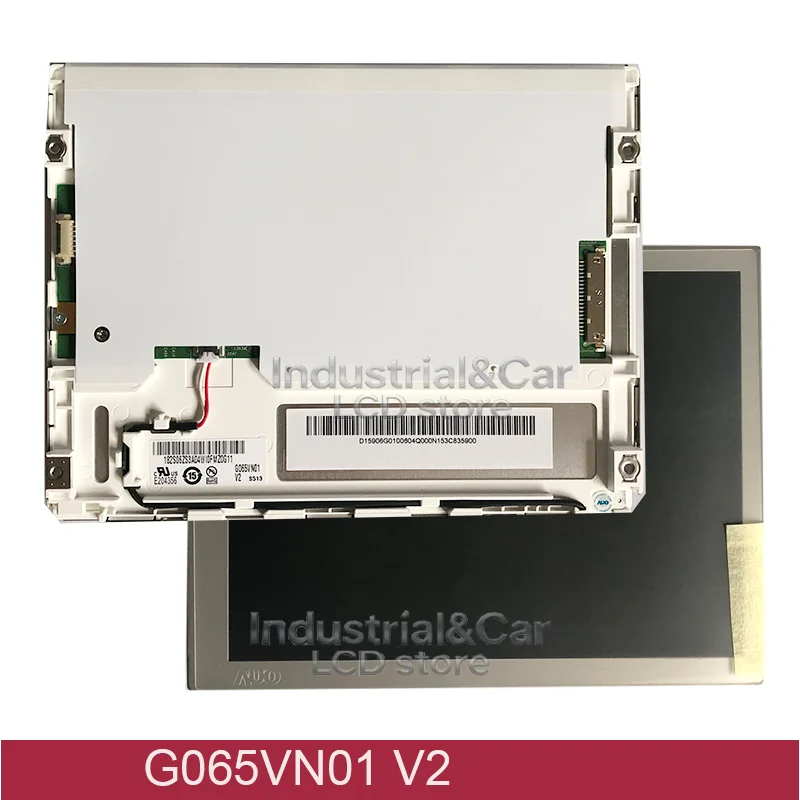 Фото Новый 6,5-дюймовый промышленный TFT LCD дисплей G065VN01 V2 (панель G065VN01 V.2 E204356) для оборудования EXFO FTB-200V2 №2