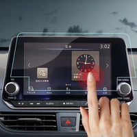 lsrtw2017 car navigation screen tempered film anti scratch sticker for nissan teana altima 2019 2020 2021 2022 accessories auto