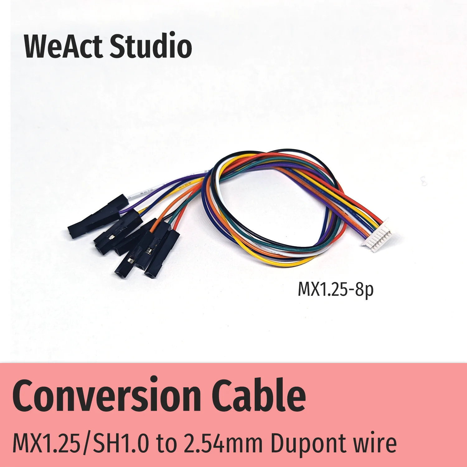 

WeAct Studio MX1.25 SH1.0 в 2,54 мм провод Dupont