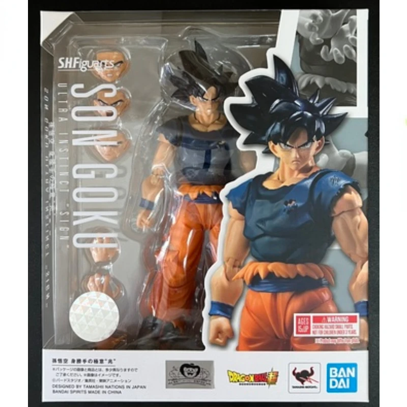 В наличии BANDAI SHF Драконий жемчуг супер S H фигуртс герой ограниченный SSJ2 Гоку