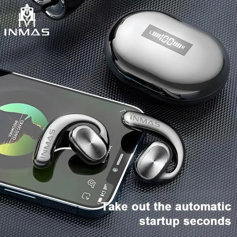 

Гарнитура звукопроводящая музыкальная, Ip7, водостойкая, с микрофоном