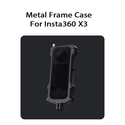 Металлическая Расширительная рамка чехол для Insta360 X3 кроличья клетка кольцо защитный корпус рамка для Insta360 X3 аксессуары для камеры