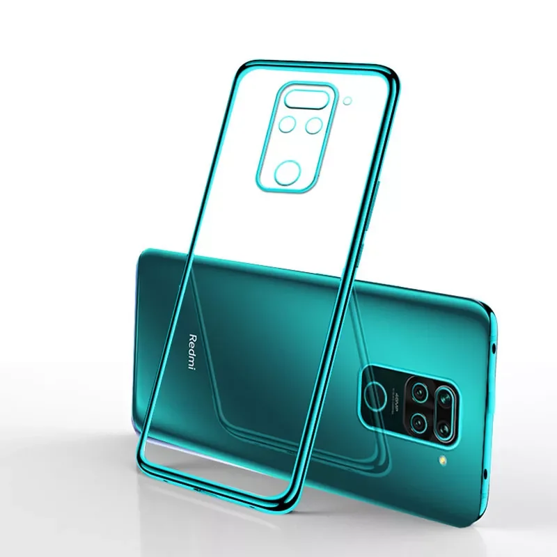 

Original For Note 8T 9s 9 8 pro CaseFor Redmi Note8 Pro Case Soft Clear Cover 10Pro Plating Note10 TPU Phone 11-