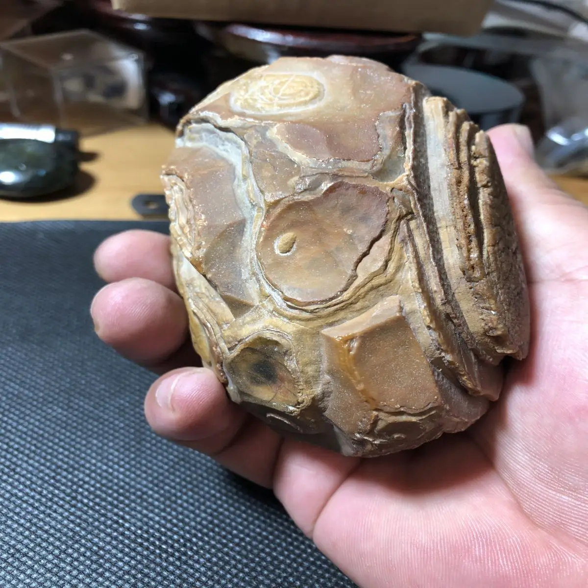 1Pcs Natural Crystal Raw Stone Boutique Agate Water Flush Stone Naturally Formed Decorative Pieces