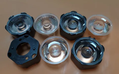 Диаметр 32,2 мм, 5 °, 15 °, 25 °, 45 °, оптический фотообъектив, светодиодный XHP50, XPG, XPE, COB, SST40, 5050, XM-L2, объектив