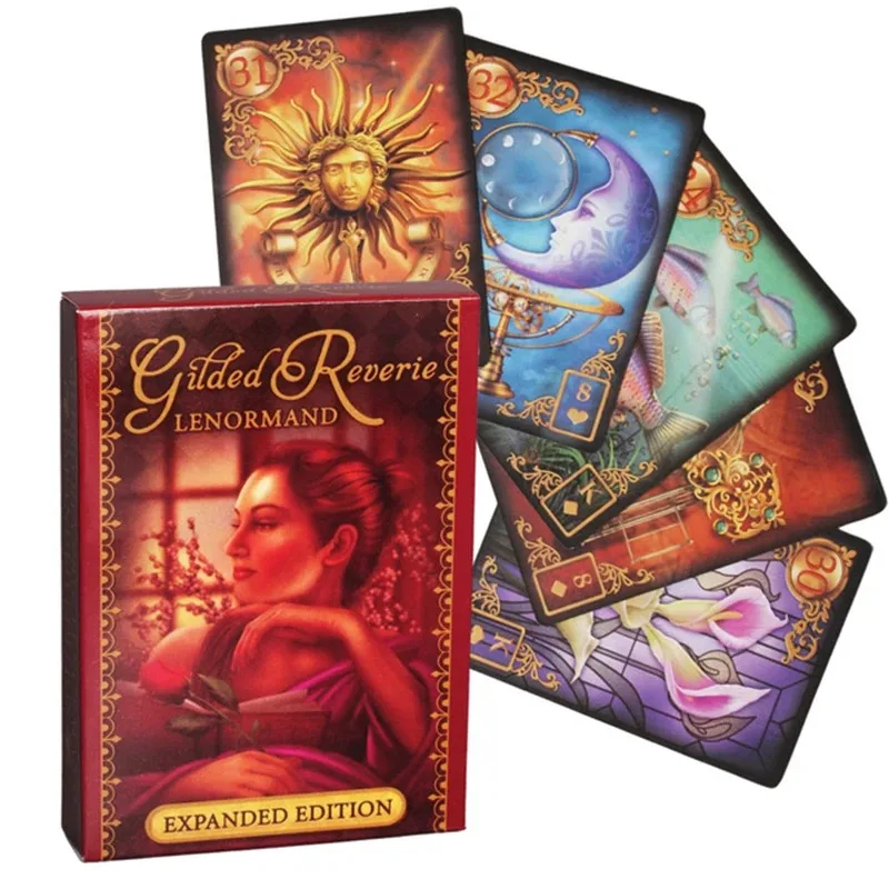 

Настольные карты-Таро Reverie Lenormand с онлайн-руководством для взрослых и детей