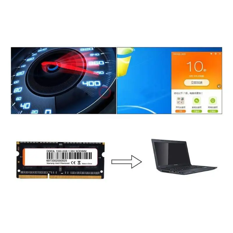 Высокостабильная 1 35 В оперативная память для ноутбука Память DDR3/DDR3L ОЗУ 4 ГБ/8 ГБ