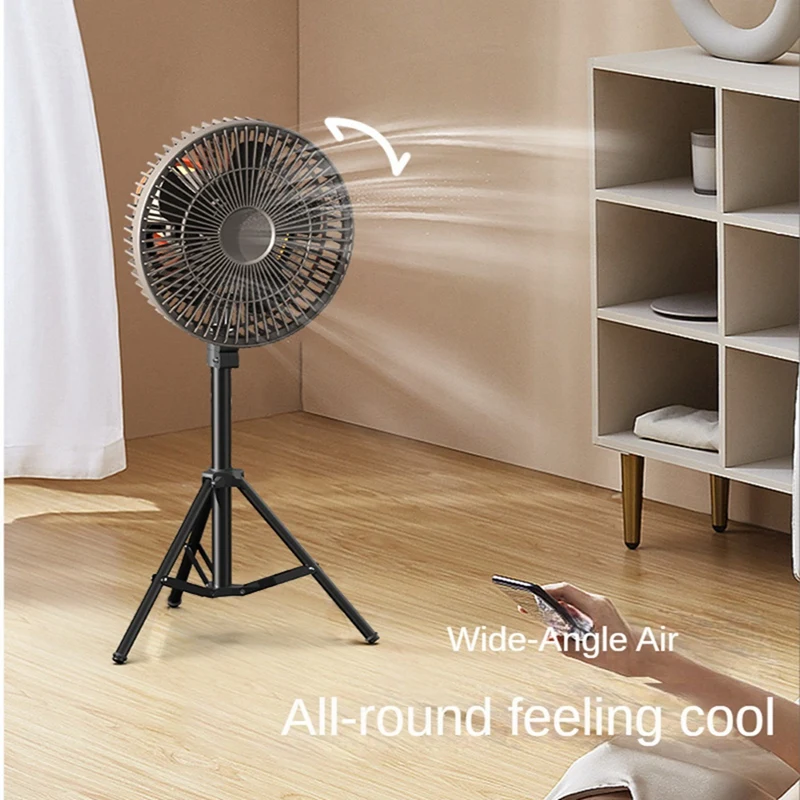 Портативный уличный походный вентилятор многофункциональный потолочный