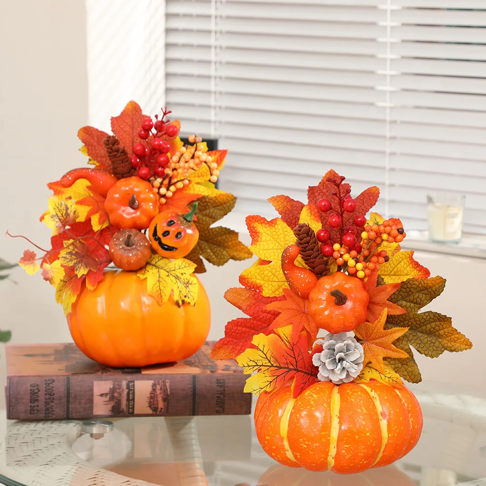 Новое украшение в виде тыквы на Хэллоуин ужасная атмосфера для дома сделай сам