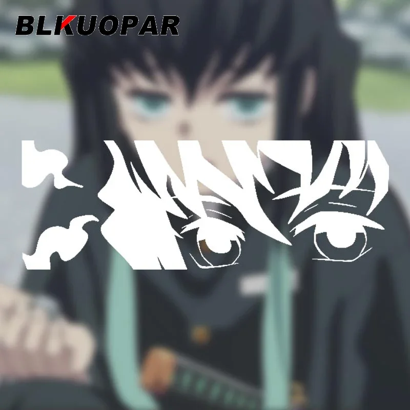 BLKUOPAR привидение Рассеивающее лезвие Giyu Tomioka аниме автомобильные наклейки