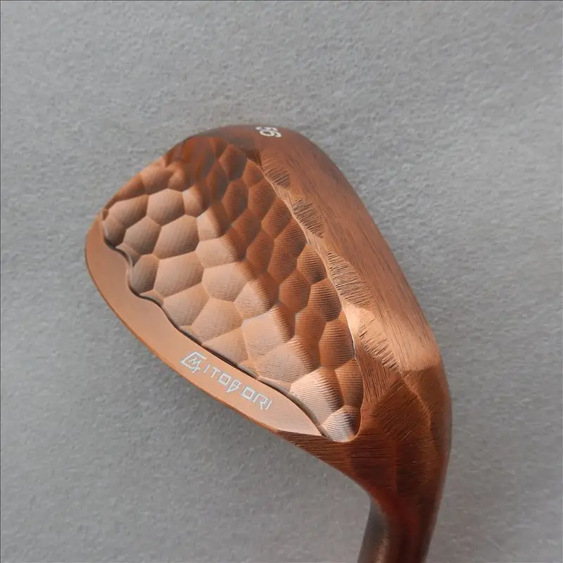 Фото FUJISTAR Golf ITO BORI Кованый клин для гольфа из углеродистой стали, головка для гольфа медного цвета, 48-60 градусов №2