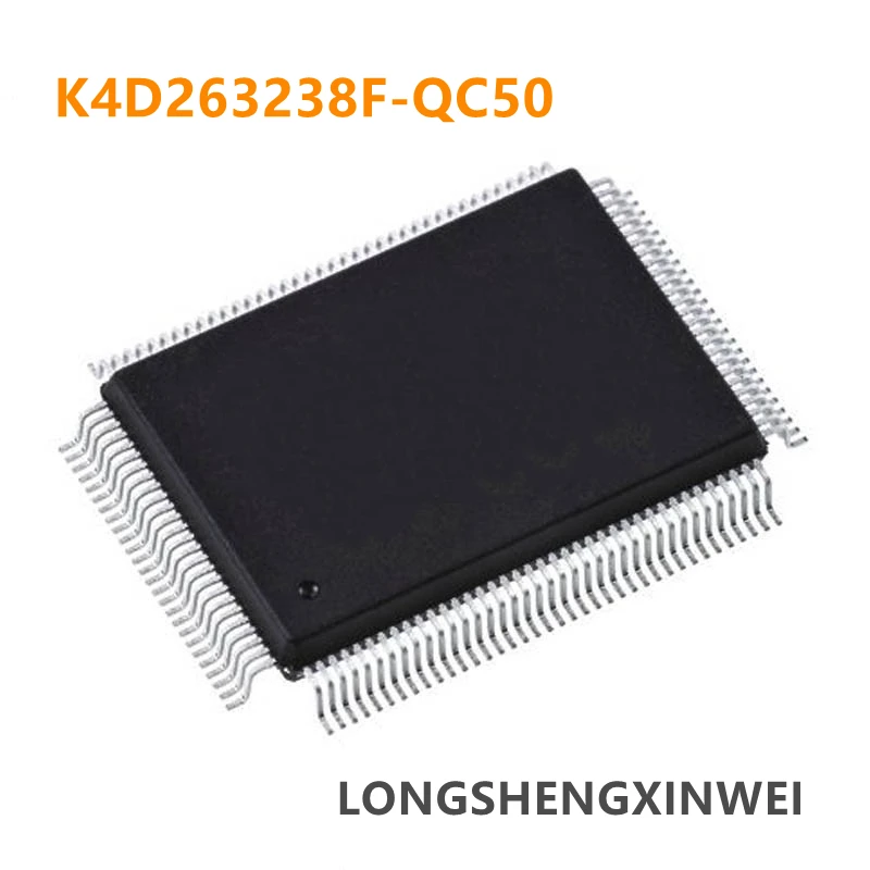 1PCS K4D263238F-QC50 263238M-QC50 TQFP100 LCD Logic Chip
