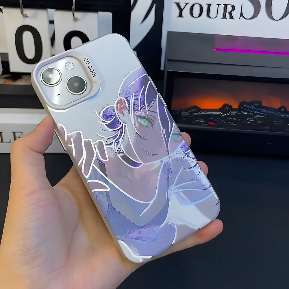 Фото Чехол для телефона Anime Chainsaw Man Reze для Samsung Galaxy S26 S25 S24 S23 S22 S21 S20 FE Ultra Edge Plus 4G 5G, матовый чехол с защитой от падения №1