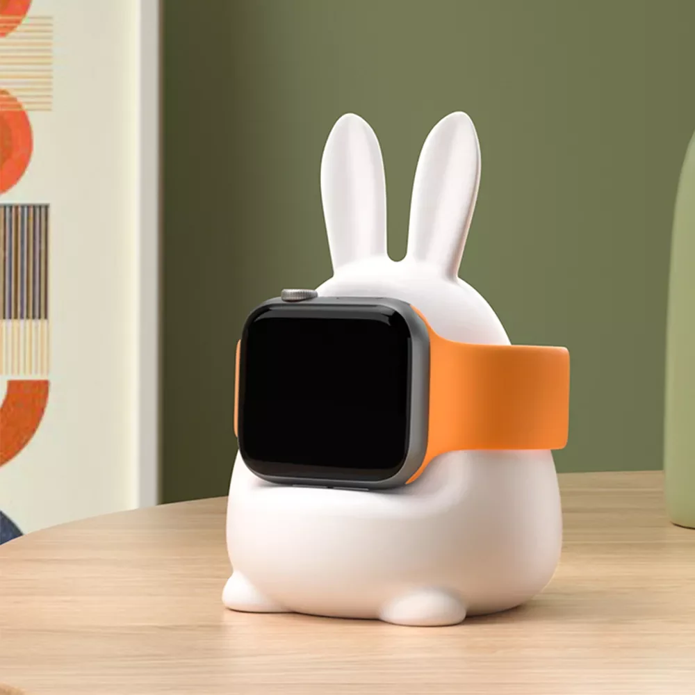 

Подставка для часов Cut Bunny 8 7 6 5 4 3 2 SE, силиконовая док-станция с держателем для IWatch 38 42 45 49 мм, кронштейн часового режима