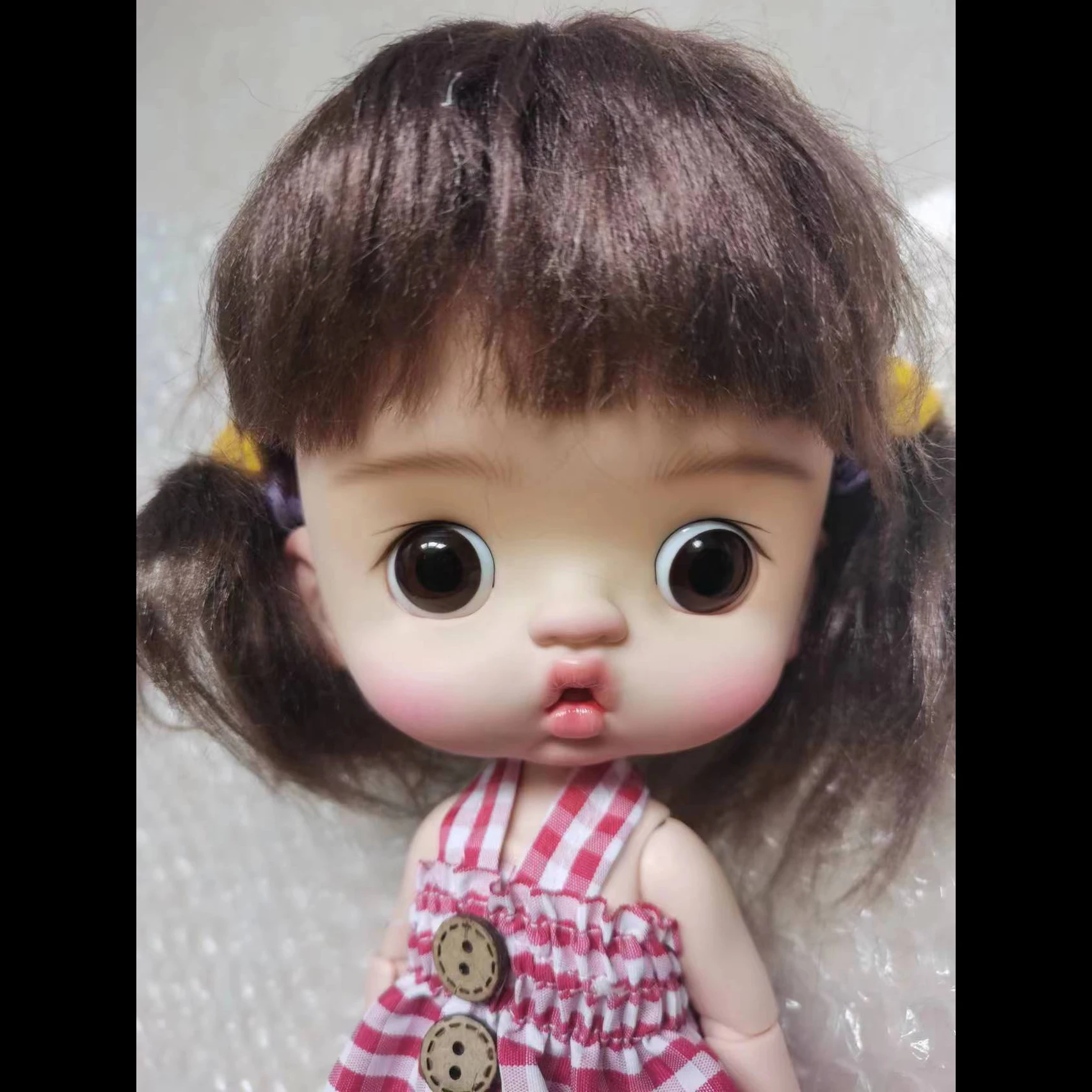 

1/6 BJD Doll Cute Girl Resin Material DIY Doll Accessories For Child Doll Whole Doll Toys Gift
