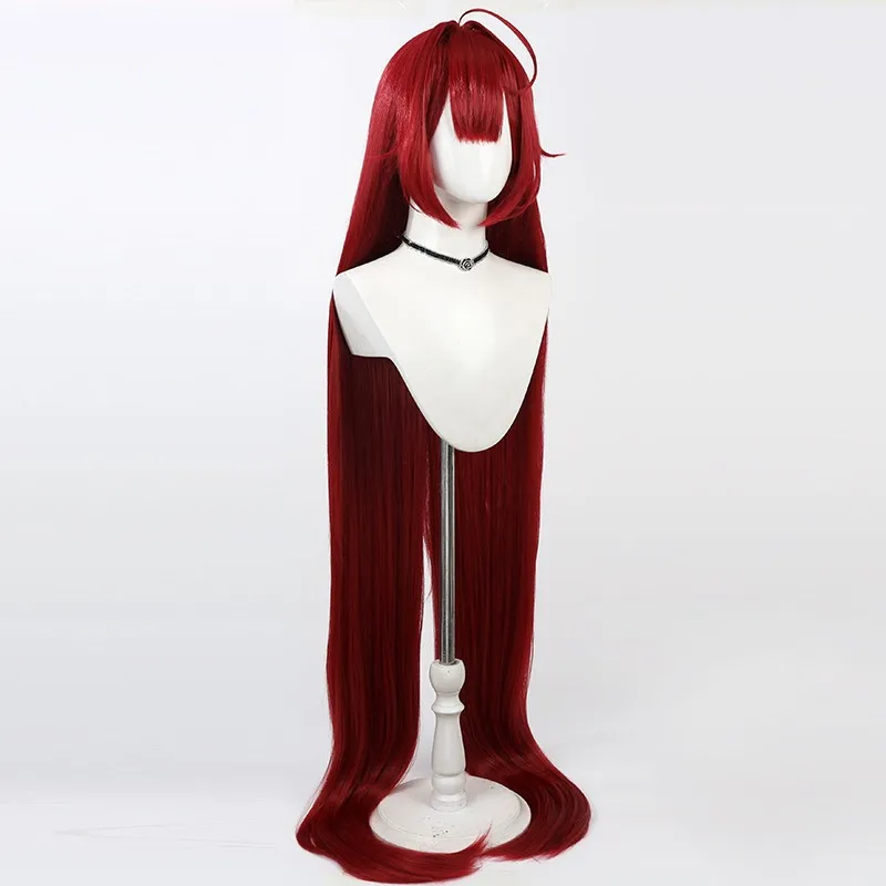 Фото Парик для косплея Azur Line Hildegard Heavy Cruiser Rose Red с имитацией кожи головы 1,4 м №2