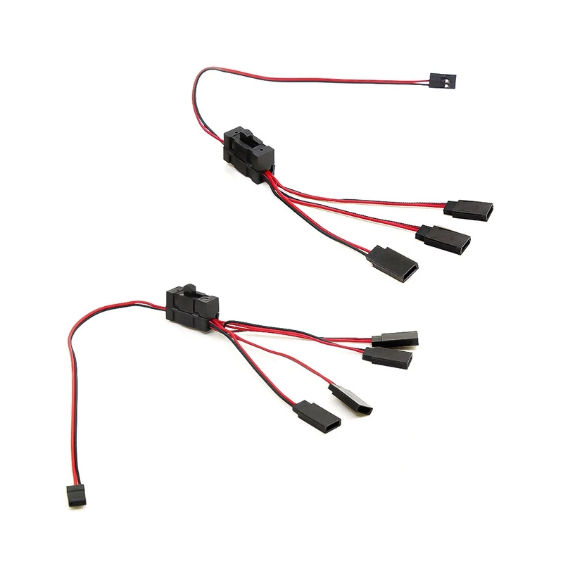 

2 шт. RC сервоудлинитель с 1 на 4/ 1 на 3 Y провода